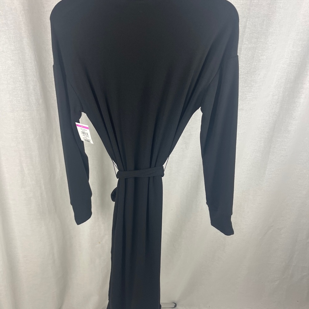 Caslon Tie Waist Long Sleeve Turtleneck Midi Dress size XS NWT - Picture 9 of 11